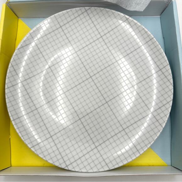 NEW - USTUDIO DESIGN - 'Paper' design porcelain large plates (2) - Picture 5 of 11